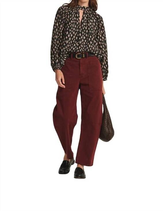 VELVET BY GRAHAM & SPENCER Tops - NEW VELVET BY GRAHAM & SPENCER malia mock neck blouse in nightfall